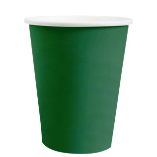 Gobelet carton vert foncé 25cl