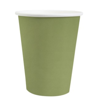 Gobelet carton olive 25cl