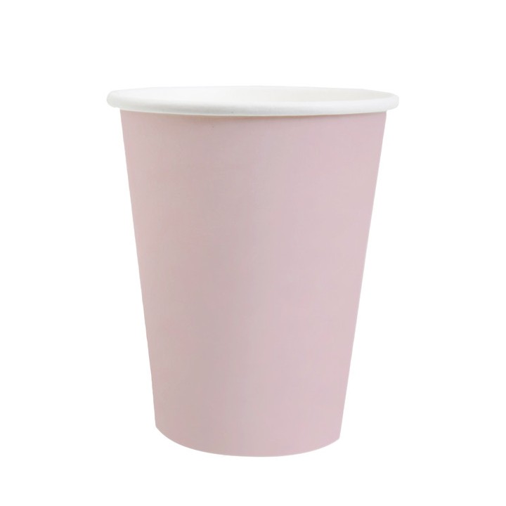 Gobelet carton rose clair 25cl
