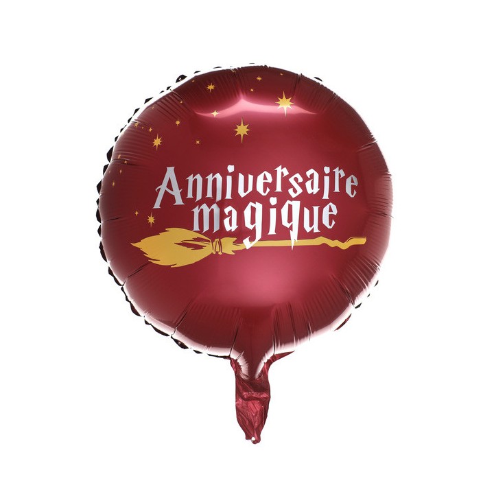 Ballon aluminium sorcier