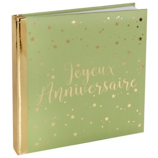 Livre d'or Joyeux anniversaire olive