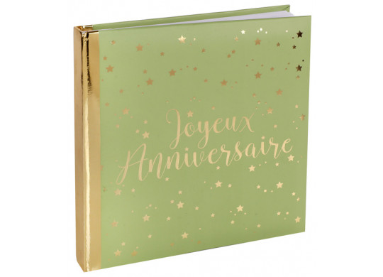 Livre d'or Joyeux anniversaire olive