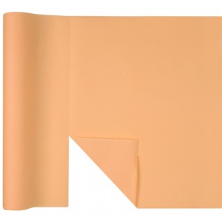 Chemin de table intissé saumon 40cmx10m - décoration de table