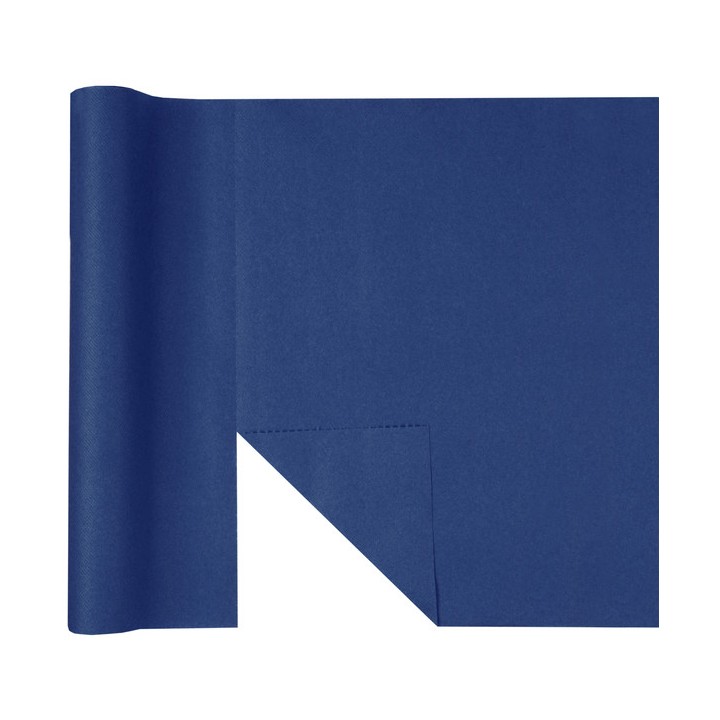 Chemin de table intissé royal blue (marine)