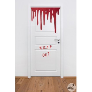 Décor porte sang