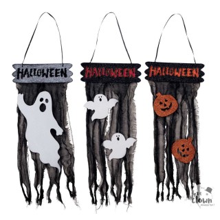 Plaque porte Halloween