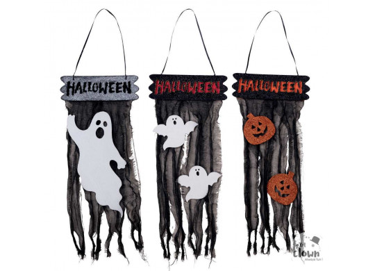 Plaque porte Halloween