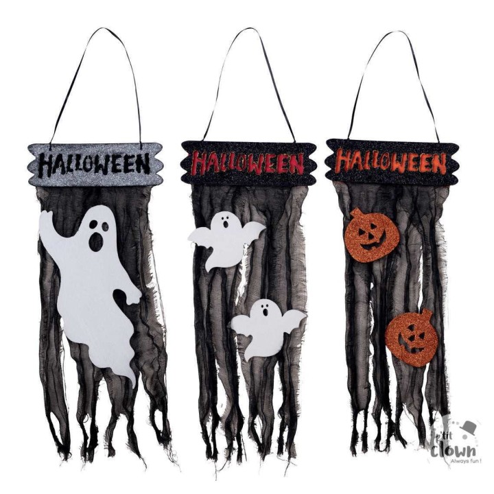 Plaque porte Halloween