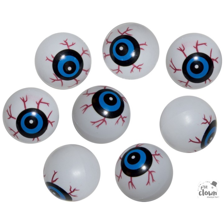 Oeil plastique x8