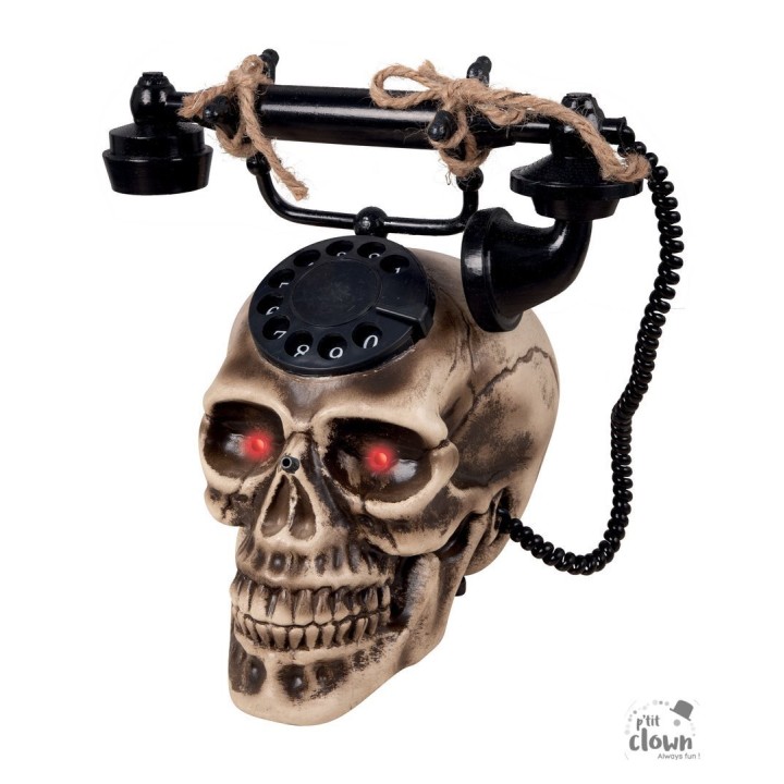 Téléphone tête de mort