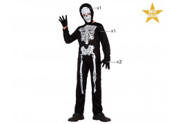 Costume enfant garçon squelette