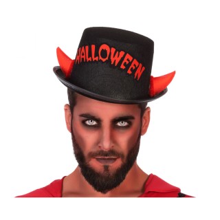 Chapeau HDF Halloween avec cornes