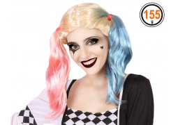 Perruque Harley Quinn