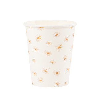 Gobelets daisy petites marguerites x8