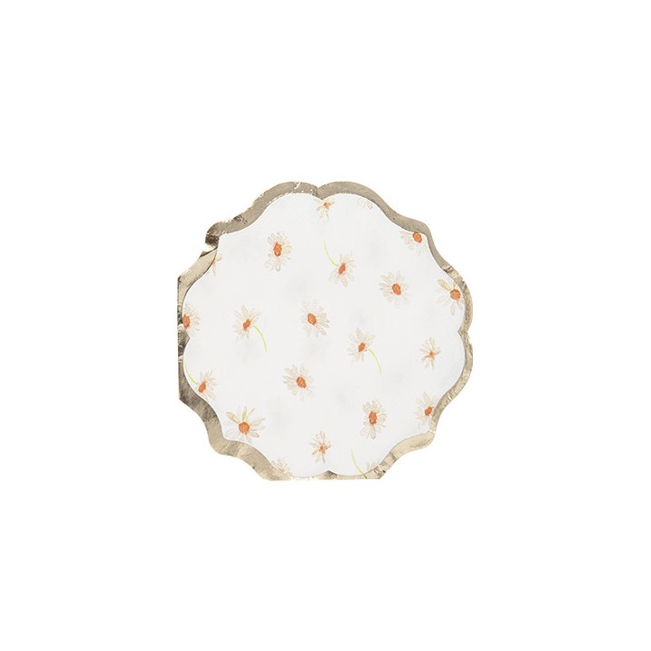 Serviettes daisy petites marguerites x16