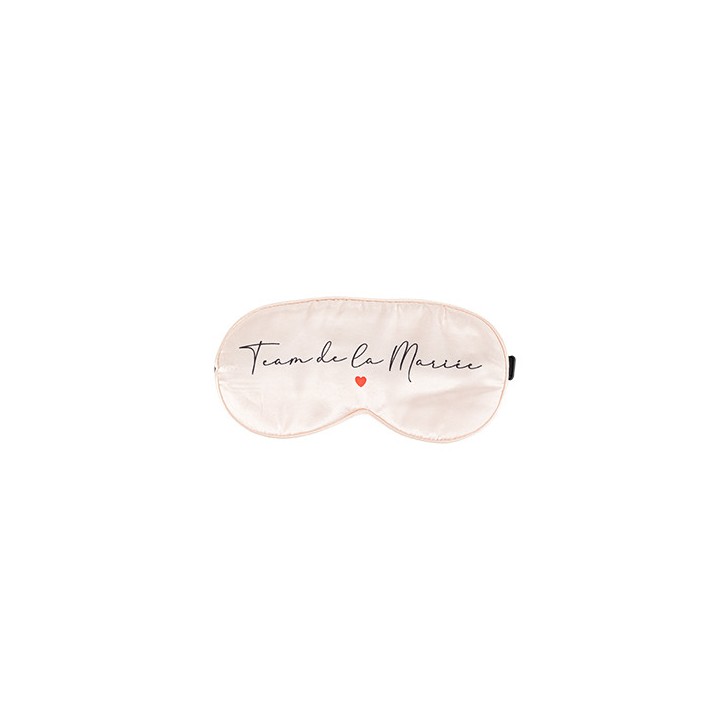Masque nuit blanc team de la mariee