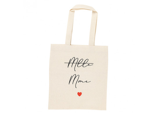 Tote bag mlle/madame future mariee