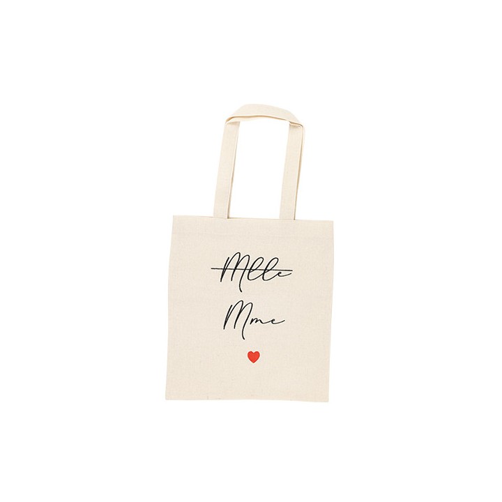 Tote bag mlle/madame future mariee