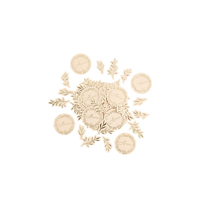 Confettis blush jolis brins x100