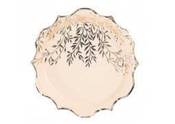 Assiettes blush jolis brins x8