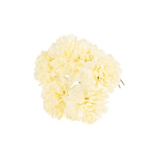 Bouquet de 6 hortensia jaune et vert