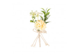 Mini bouquet hortensia et jasmin peche