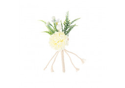 Mini bouquet hortensia et jasmin ivoire