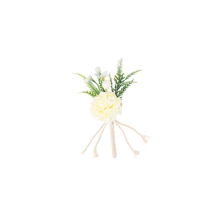 Mini bouquet hortensia et jasmin ivoire