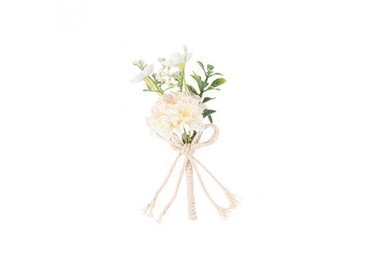 Mini bouquet hortensia et jasmin blush