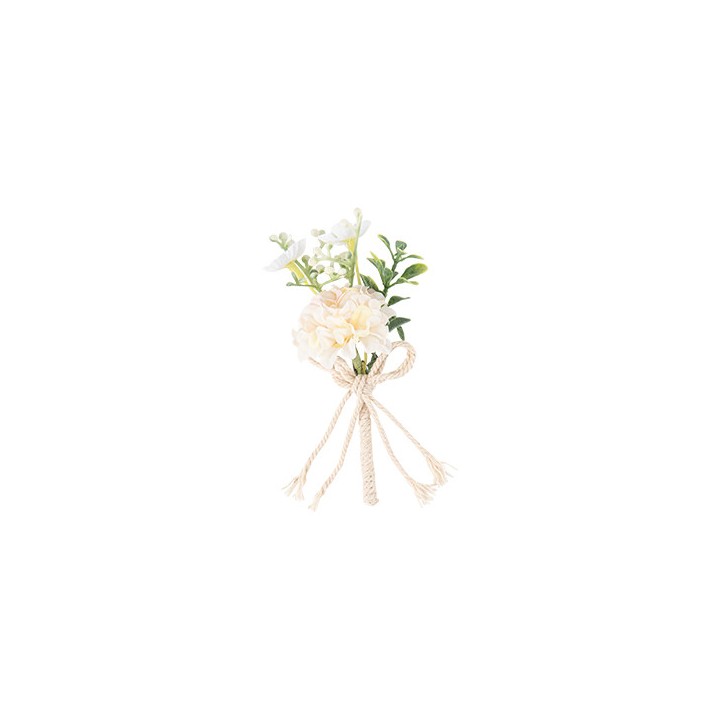 Mini bouquet hortensia et jasmin blush