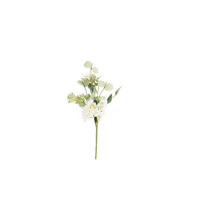 Branche greenery fleurs et feuillage