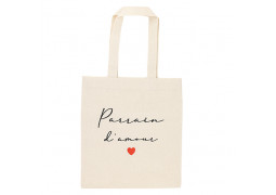 Tote bag parrain d'amour