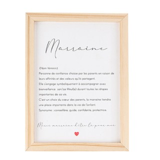 Cadre definition marraine