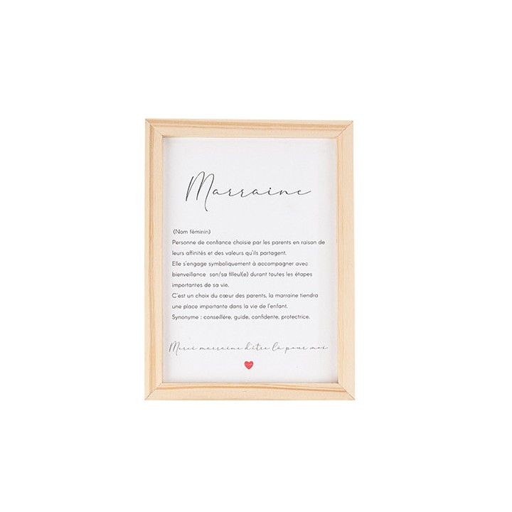Cadre definition marraine