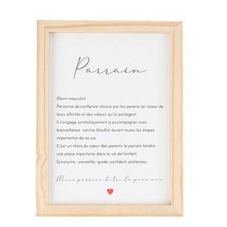 Cadre definition parrain