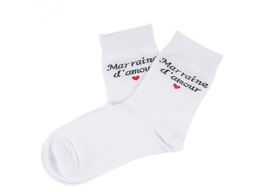 Chaussettes marraine d'amour