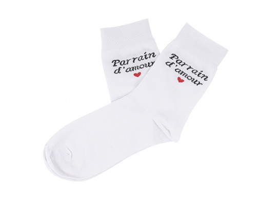 Chaussettes parrain d'amour