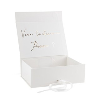 Boite cadeau veux tu etre mon parrain ?