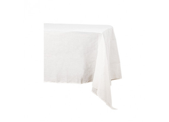 Nappe tissu effet lin