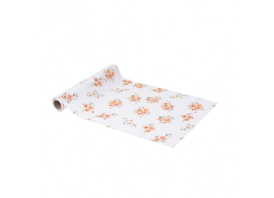 Chemin de table tissu peachy