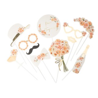 Kit photobooth peachy 11pcs