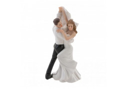 Couple maries dansant