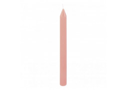 Bougie flambeau cannelee rose water x2