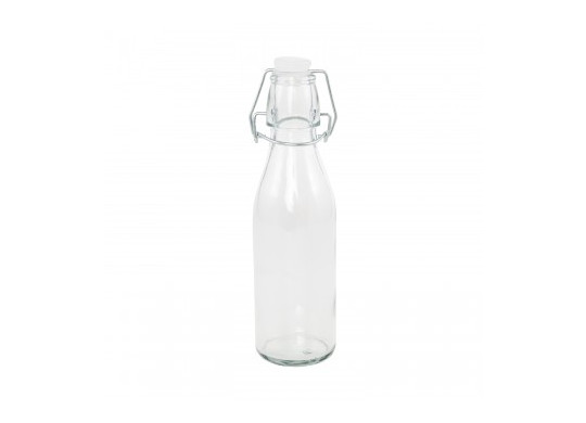 Bouteille limonade verre transparent 250ml