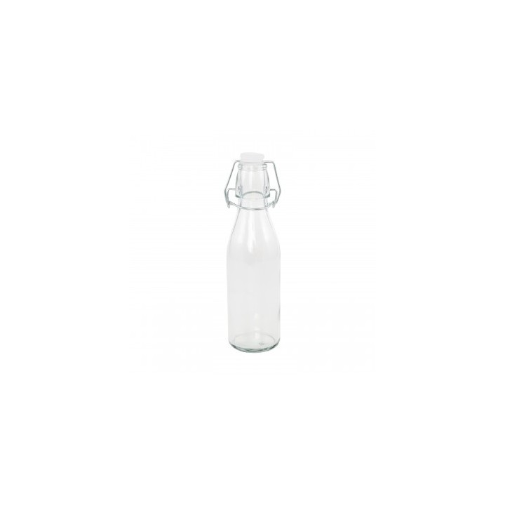 Bouteille limonade verre transparent 250ml
