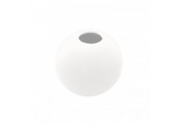 Vase ceramique boule blanc