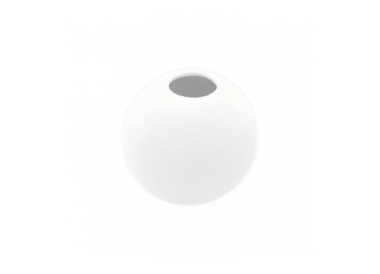 Vase ceramique boule blanc