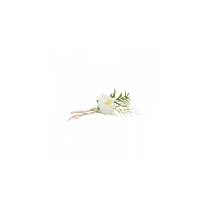 Mini bouquet pivoine blanche