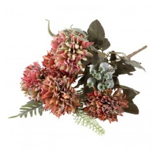 Bouquet 5 scabieuses pink lady