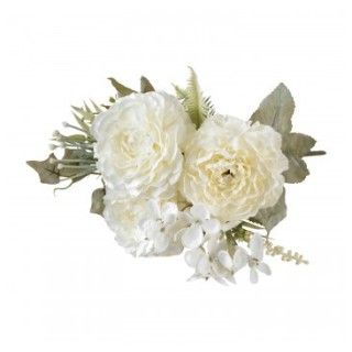 Bouquet 3 renoncules blanches